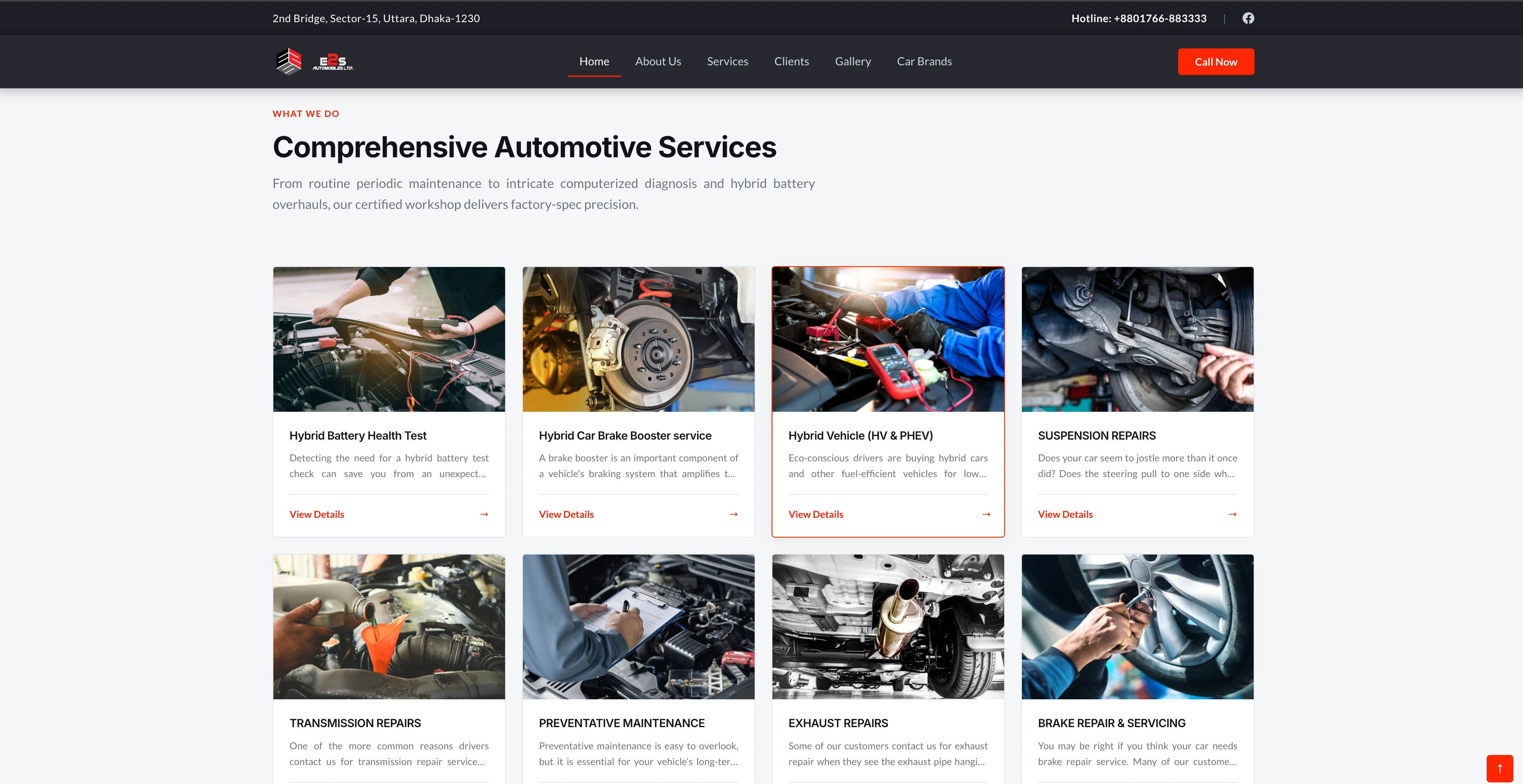 E2S Automobiles - Build & Deploy
