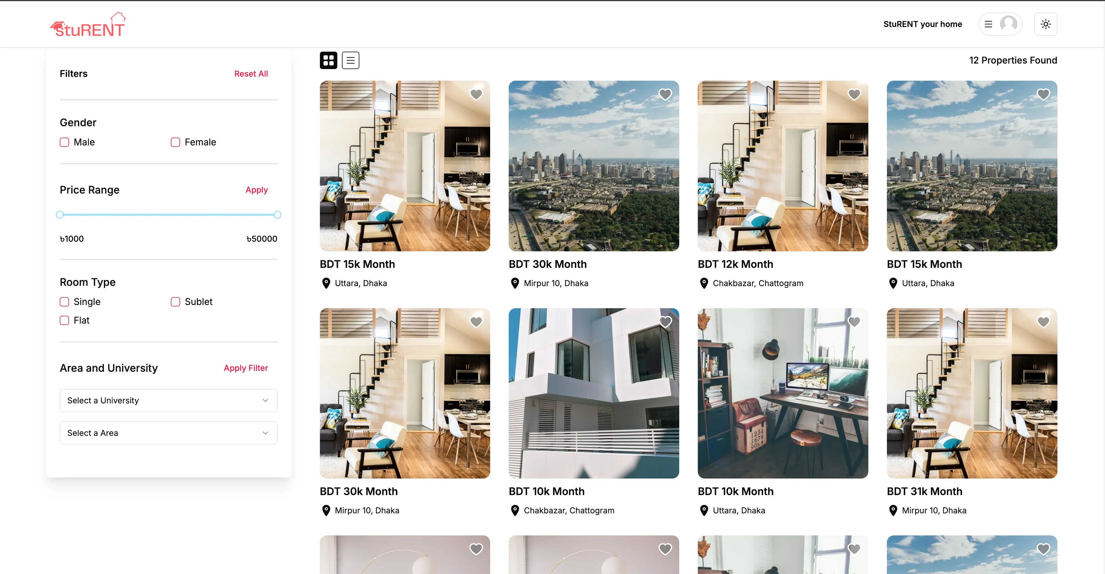stuRENT - Instant Property Discovery